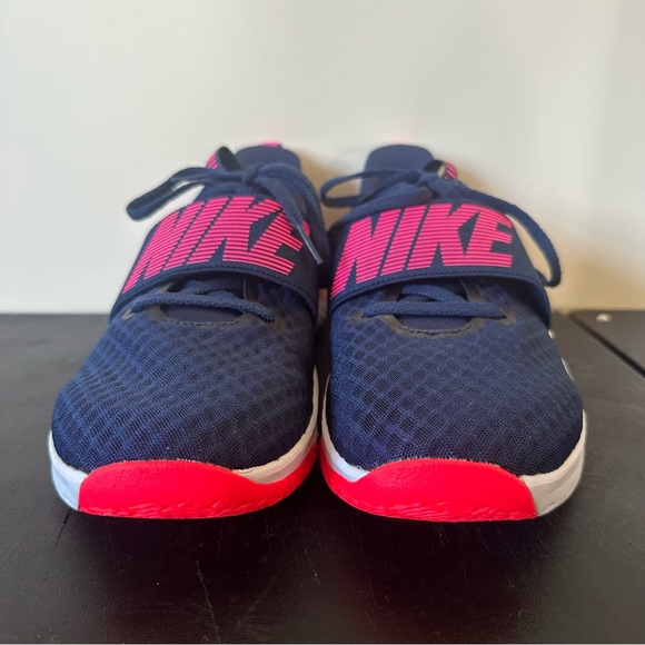 Nike Renew In Season TR9 Comfort Footbed Sneakers Navy & Pink Size US 10 - Picture 2 of 9
